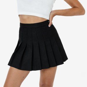 American Apparel Black Tennis Skirt